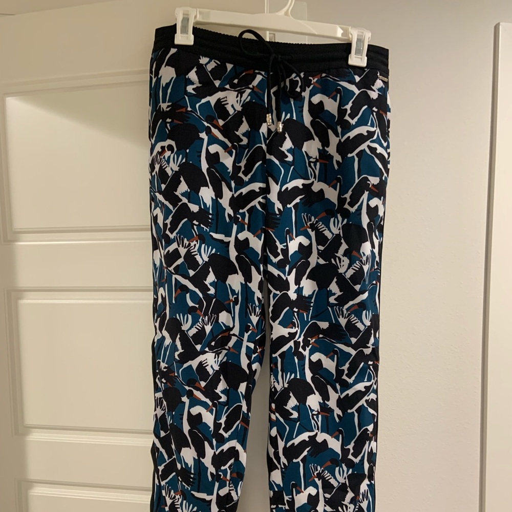 Ted Baker Women Size 3 Bird Print Pants
